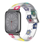 สายรัดนาฬิกา TPU ระบายอากาศได้ สำหรับ Apple Watch, Series 8&7 41 มม. / SE 2&6&SE&5&4 40 มม. / 3&2&1 38 มม.
