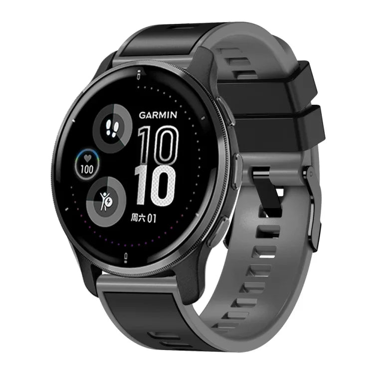 สายรัดนาฬิกาซิลิโคนทอเรียบสองสี สำหรับ Samsung Galaxy Watch 5 40 มม. / 44 มม.