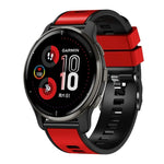 สายรัดนาฬิกาซิลิโคนทอเรียบสองสี สำหรับ Samsung Galaxy Watch 5 40 มม. / 44 มม.