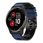 สายรัดนาฬิกาซิลิโคนทอเรียบสองสี สำหรับ Samsung Galaxy Watch 5 40 มม. / 44 มม.