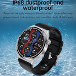 นาฬิกาอัจฉริยะ MD3MAX หน้าจอกลม TPU 1.39 นิ้ว รองรับการวัดอัตราการเต้นหัวใจ/วัดออกซิเจนในเลือด, สายรัด TPU