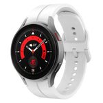 สายรัดนาฬิกาซิลิโคนหัวเข็มขัดสีสันสดใส สำหรับ Samsung Galaxy Watch 5 Pro 45 มม.