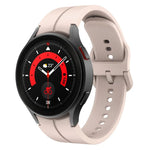 สายรัดนาฬิกาซิลิโคนหัวเข็มขัดสีสันสดใส สำหรับ Samsung Galaxy Watch 5 Pro 45 มม.