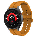 สายรัดนาฬิกาซิลิโคนหัวเข็มขัดสีสันสดใส สำหรับ Samsung Galaxy Watch 5 Pro 45 มม.