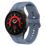 สายรัดนาฬิกาซิลิโคนหัวเข็มขัดสีสันสดใส สำหรับ Samsung Galaxy Watch 5 Pro 45 มม.