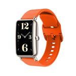 Color Buckle Silicone Watch Band, For Huawei B3, For Huawei Band 6, For Huawei Fit Mini