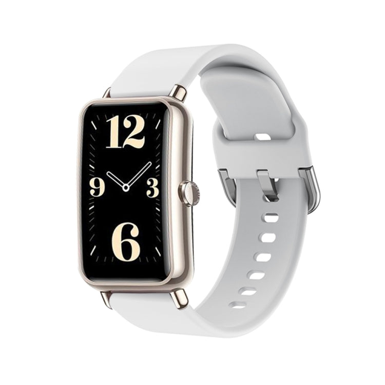 Color Buckle Silicone Watch Band, For Huawei B3, For Huawei Band 6, For Huawei Fit Mini