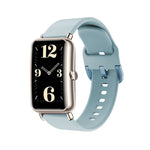 Color Buckle Silicone Watch Band, For Huawei B3, For Huawei Band 6, For Huawei Fit Mini