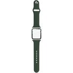 สายรัดนาฬิกาซิลิโคน imak พร้อมกรอบ PC และฟิล์มกระจกนิรภัย สำหรับ Apple Watch SE 2022 40 มม. สำหรับ Apple Watch SE 2022 44 มม.