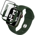 สายรัดนาฬิกาซิลิโคน imak พร้อมกรอบ PC และฟิล์มกระจกนิรภัย สำหรับ Apple Watch SE 2022 40 มม. สำหรับ Apple Watch SE 2022 44 มม.