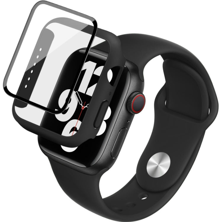 สายรัดนาฬิกาซิลิโคน imak พร้อมกรอบ PC และฟิล์มกระจกนิรภัย สำหรับ Apple Watch SE 2022 40 มม. สำหรับ Apple Watch SE 2022 44 มม.