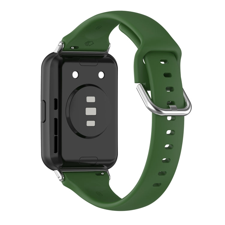 For Huawei Watch Fit 2 Small Waist Silicone Watch Band, S, L