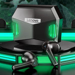 Lenovo GM5 TWS หูฟังบลูทูธไร้สายกันน้ำสำหรับกีฬา ลดเสียงรบกวน พร้อมไมโครโฟน, GM5
