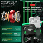 Lenovo GM5 TWS หูฟังบลูทูธไร้สายกันน้ำสำหรับกีฬา ลดเสียงรบกวน พร้อมไมโครโฟน, GM5