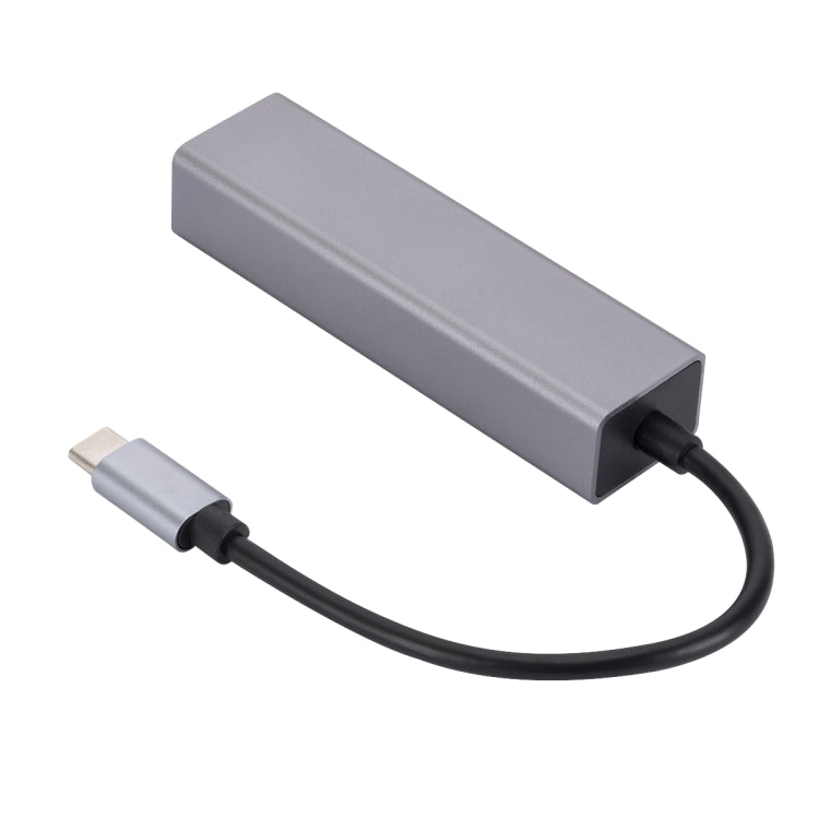 SL-030 ตัวแปลง USB-C / Type-C เป็น Gigabit Ethernet RJ45 & 3 x USB 3.0 HUB