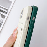 Crossbody Lanyard Elastic Silicone Card Holder Phone Case, For iPhone 11 Pro Max