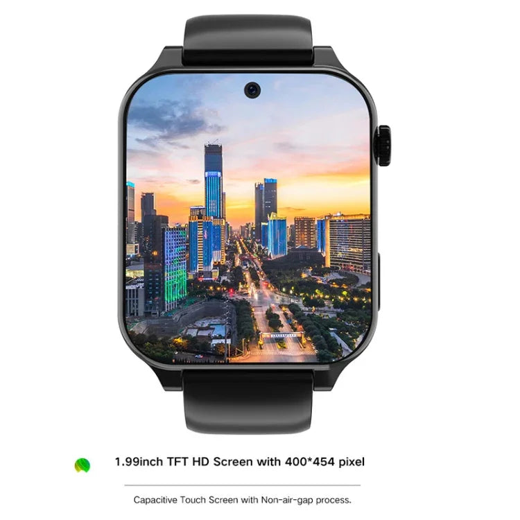 Rogbid Brave 3 สมาร์ทวอทช์หน้าจอ TFT ขนาด 1.99 นิ้ว ระบบ Android 10 LTE 4G รองรับการจดจำใบหน้า Brave 3