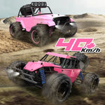 รถบังคับวิทยุ 1:18 4WD ความเร็วสูง รุ่น 9303E 9303E(สีชมพู), 9303E(สีดำ), 9303E(สีเหลือง), 9303E(สีน้ำเงิน), 9303E(สีเขียว)