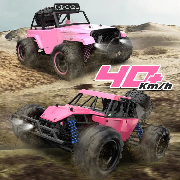 รถบังคับวิทยุ 1:18 4WD ความเร็วสูง รุ่น 9303E 9303E(สีชมพู), 9303E(สีดำ), 9303E(สีเหลือง), 9303E(สีน้ำเงิน), 9303E(สีเขียว)