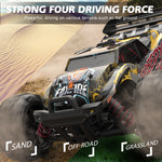 9307E 1:18 Full Scale Remote Control 4WD High Speed Car, 9307E(Black Yellow)