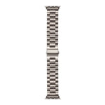 Strains Metal Watch Band, For Apple Watch Ultra 49mm / Series 8&7 45mm / SE 2&6&SE&5&4 44mm / 3&2&1 42mm, For Apple Watch Series 8&7 41mm / SE 2&6&SE&5&4 40mm / 3&2&1 38mm