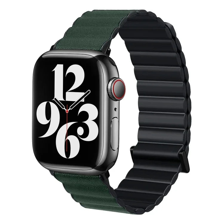 สายรัดนาฬิกา TPU แม่เหล็ก สำหรับ Apple Watch Ultra 49 มม. / Series 8&7 45 มม. / SE 2&6&SE&5&4 44 มม. / 3&2&1 42 มม. สำหรับ Apple Watch Series 8&7 41 มม. / SE 2&6&SE&5&4 40 มม. / 3&2&1 38 มม.