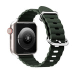 สายรัดนาฬิกาหนังสไตล์โอเชียน สำหรับ Apple Watch Ultra 49 มม. / Series 8&7 45 มม. / SE 2&6&SE&5&4 44 มม. / 3&2&1 42 มม. สำหรับ Apple Watch Ultra 49 มม. / Series 8&7 45 มม. / สำหรับ Apple Watch Series 8&7 41 มม. / SE 2&6&SE&5&4 40 มม. / 3&2&1 38 มม.