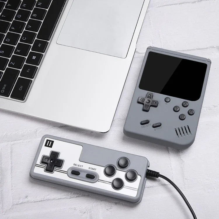 เครื่องเล่นเกมพกพาขนาดเล็ก Macaron 3.0 นิ้ว MK800 Doubles พร้อมเกมในตัว 800 เกม, MK800-Doubles / สีเทา, MK800-Doubles / สีน้ำเงิน, MK800-Doubles / สีชมพู, MK800-Doubles / สีเหลือง, MK800-Doubles / สีเขียว