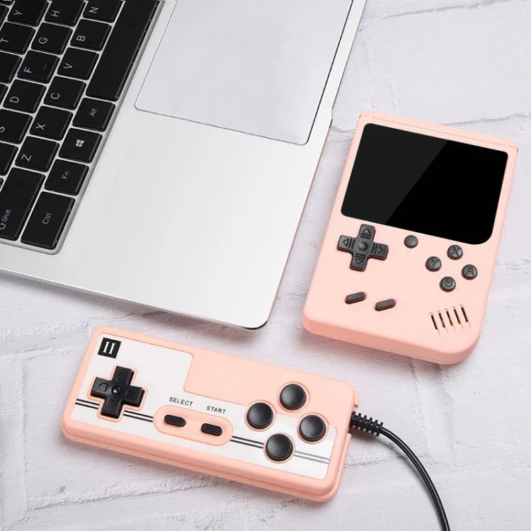 เครื่องเล่นเกมพกพาขนาดเล็ก Macaron 3.0 นิ้ว MK800 Doubles พร้อมเกมในตัว 800 เกม, MK800-Doubles / สีเทา, MK800-Doubles / สีน้ำเงิน, MK800-Doubles / สีชมพู, MK800-Doubles / สีเหลือง, MK800-Doubles / สีเขียว