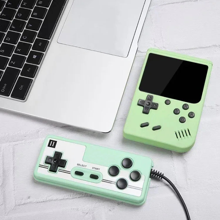 เครื่องเล่นเกมพกพาขนาดเล็ก Macaron 3.0 นิ้ว MK800 Doubles พร้อมเกมในตัว 800 เกม, MK800-Doubles / สีเทา, MK800-Doubles / สีน้ำเงิน, MK800-Doubles / สีชมพู, MK800-Doubles / สีเหลือง, MK800-Doubles / สีเขียว