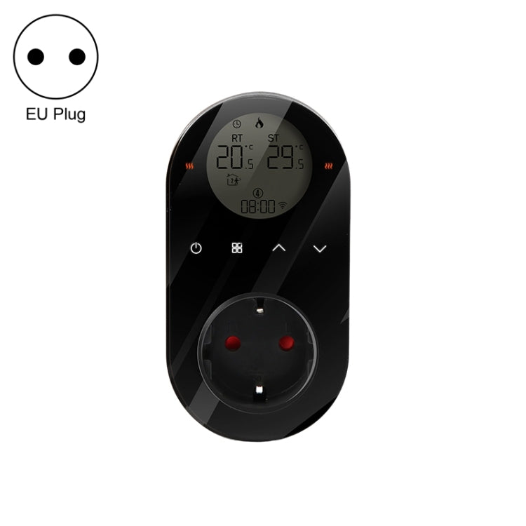 เทอร์โมสตัท LCD แบบเสียบปลั๊ก, ปลั๊ก EU, มี WiFi, ไม่มี WiFi