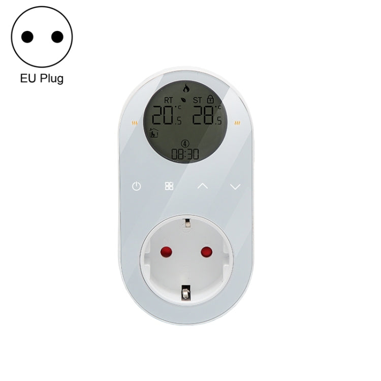 เทอร์โมสตัท LCD แบบเสียบปลั๊ก, ปลั๊ก EU, มี WiFi, ไม่มี WiFi