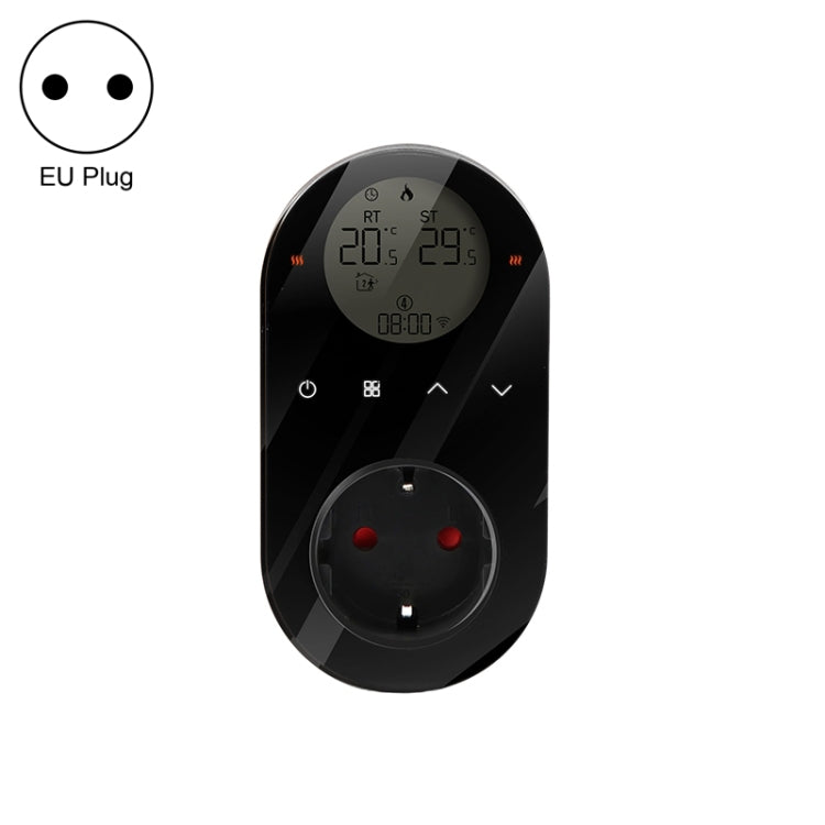 เทอร์โมสตัท LCD แบบเสียบปลั๊ก, ปลั๊ก EU, มี WiFi, ไม่มี WiFi