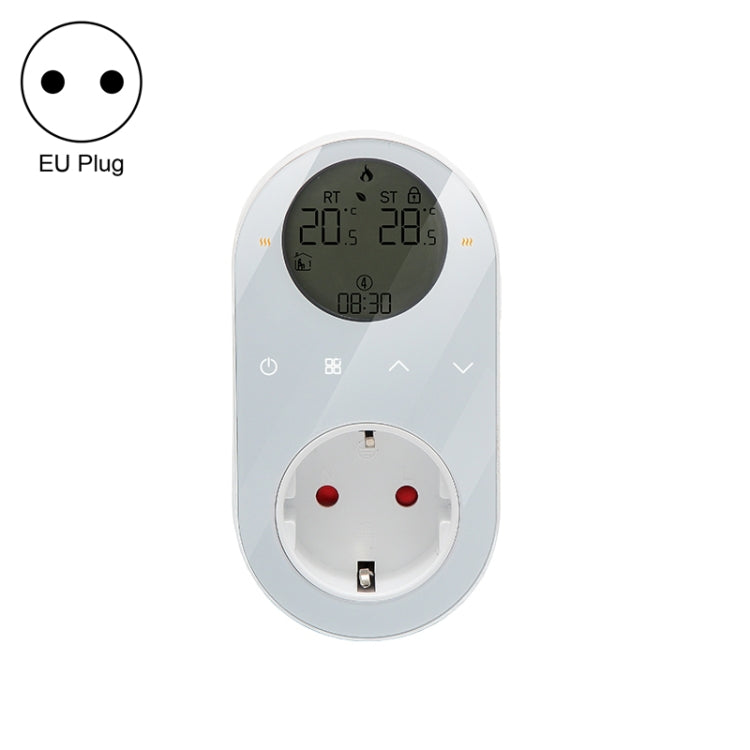 เทอร์โมสตัท LCD แบบเสียบปลั๊ก, ปลั๊ก EU, มี WiFi, ไม่มี WiFi