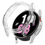 เคสป้องกันนาฬิกา PC ครอบครึ่งพร้อมสเกล สำหรับ Samsung Galaxy Watch5 / Watch4 44 mm