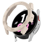 เคสป้องกันนาฬิกา PC ครอบครึ่งพร้อมสเกล สำหรับ Samsung Galaxy Watch5 / Watch4 44 mm