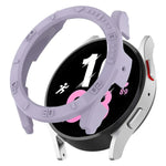เคสป้องกันนาฬิกา PC ครอบครึ่งพร้อมสเกล สำหรับ Samsung Galaxy Watch5 / Watch4 44 mm
