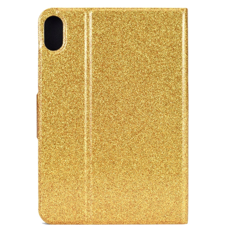 Varnish Glitter Powder Smart Leather Tablet Case, For  iPad 10th Gen 10.9 2022