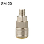 10pcs C-type Self-lock Pneumatic Quick Fitting Connector, PF-20, PH-20, PM-20, PP-20, SF-20, SH-20, SM-20, SP-20, PF-30, PH-30, PM-30, PP-30, SF-30, SH-30, SM-30, SP-30, PF-40, PH-40, PM-40, PP-40, SF-40, SH-40, SM-40, SP-40, SF+PF-20, SF+PF-30, SF+PF-...