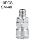 10pcs C-type Self-lock Air Tube Pneumatic Quick Fitting Connector, PF-20, PF-30, PF-40, PH-20, PH-30, PH-40, PM-20, PM-30, PM-40, PP-20, PP-30, PP-40, SF-20, SF-30, SF-40, SH-20, SH-30, SH-40, SM-20, SM-30, SM-40, SP-20, SP-30, SP-40, SF+PF-20, SF+PF-3...