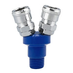 C-type Self-lock Pneumatic Components, Round Two Way, Round Two Way G1/2, Round Triplet, Round Triplet G1/2, Two Way, Triplet, 4-way, 5-way