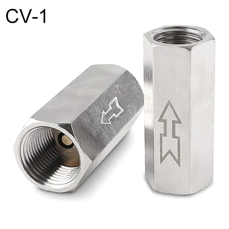LAIZE ข้อต่อวาล์วตรวจสอบลม, CV-1, CV-2, CV-3, CV-4