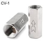 LAIZE ข้อต่อวาล์วตรวจสอบลม, CV-1, CV-2, CV-3, CV-4