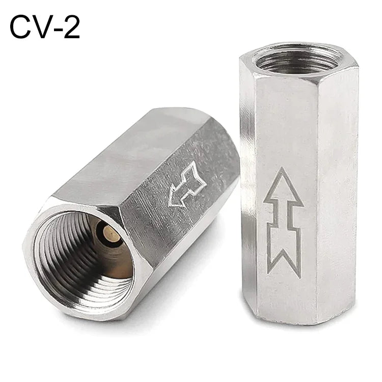 LAIZE ข้อต่อวาล์วตรวจสอบลม, CV-1, CV-2, CV-3, CV-4