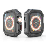 เคสกันกระแทก TPU + PC คาร์บอนไฟเบอร์ สำหรับ Apple Watch Ultra 3 / 2 / 1 49 มม.