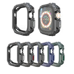 เคสกันกระแทก TPU + PC คาร์บอนไฟเบอร์ สำหรับ Apple Watch Ultra 3 / 2 / 1 49 มม.
