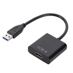 ตัวแปลง USB 3.0 เป็น HDMI ตัวเรือนขนาดใหญ่