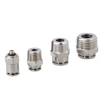 ข้อต่อเร็วตรงเกลียวตัวผู้ทองแดงชุบสังกะสี LAIZE สำหรับลม PC4-01, PC4-02, PC4-M5, PC6-01, PC6-02, PC6-03, PC6-04, PC6-M5, PC8-01, PC8-02, PC8-03, PC8-04, PC10-01, PC10-02, PC10-03, PC10-04, PC12-01, PC12-02, PC12-03, PC12-04, PC14-02
