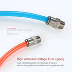 ข้อต่อเร็วตรงเกลียวตัวผู้ทองแดงชุบสังกะสี LAIZE สำหรับลม PC4-01, PC4-02, PC4-M5, PC6-01, PC6-02, PC6-03, PC6-04, PC6-M5, PC8-01, PC8-02, PC8-03, PC8-04, PC10-01, PC10-02, PC10-03, PC10-04, PC12-01, PC12-02, PC12-03, PC12-04, PC14-02