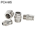 ข้อต่อเร็วตรงเกลียวตัวผู้ทองแดงชุบสังกะสี LAIZE สำหรับลม PC4-01, PC4-02, PC4-M5, PC6-01, PC6-02, PC6-03, PC6-04, PC6-M5, PC8-01, PC8-02, PC8-03, PC8-04, PC10-01, PC10-02, PC10-03, PC10-04, PC12-01, PC12-02, PC12-03, PC12-04, PC14-02